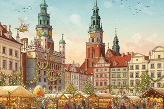 Kartki wielkonocne wygenerowane przez AI