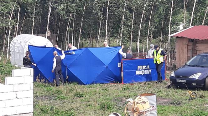 Zwłoki na budowie we wsi Dębczyno pod Białogardem