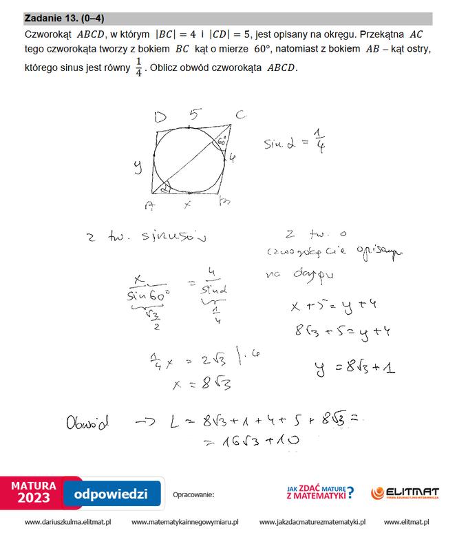 Matura 2023: matematyka rozszerzona. Arkusze CKE i odpowiedzi [Formuła 2015]