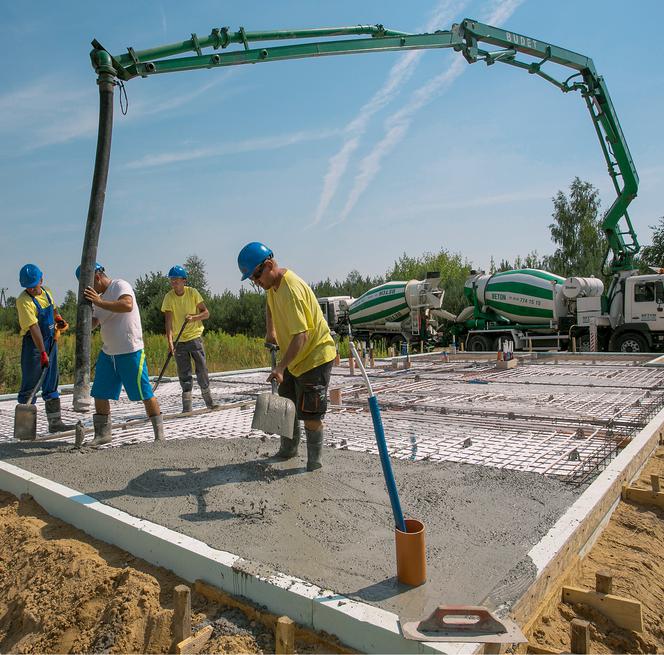 Płyta fundamentowa krok po kroku - dzień 4.