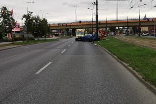 Bydgoszcz: Wypadek na ul. Jagiellońskiej! Jedna osoba trafiła do szpitala 