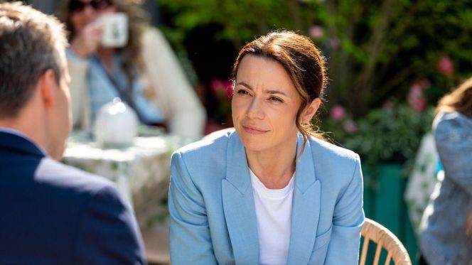 M jak miłość odc. 1874. Jakub Karski (Krzysztof Kwiatkowski), Martyna (Magdalena Turczeniewicz)