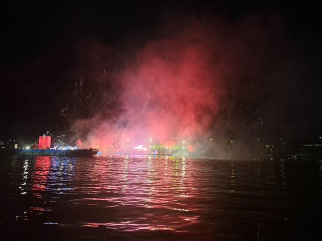 Małopolskie Królewskie Widowisko na Wiśle w ramach 24. Parady Smoków