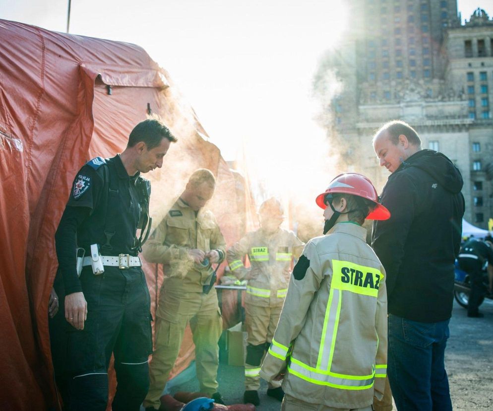 Będzie piknik rodzinny w samym sercu Warszawy. Czekają atrakcje w temacie bezpieczeństwa