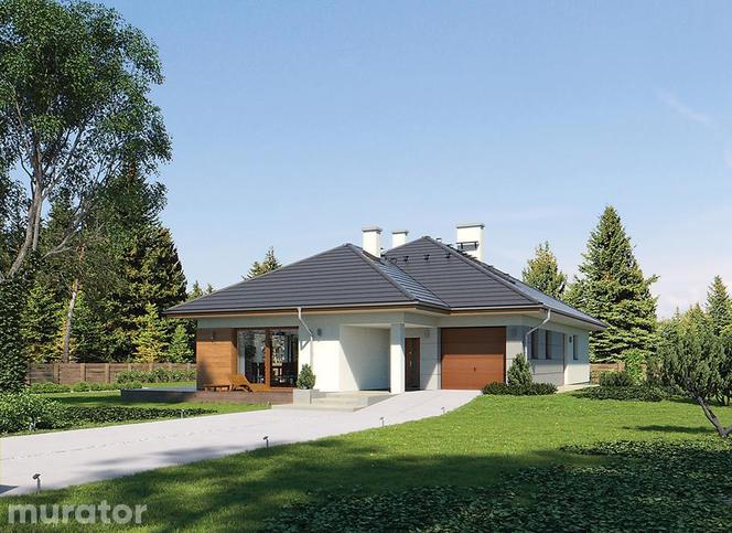 Projekt domu do 120 m² z garażem. Przemyślana decyzja z katalogu Muratora