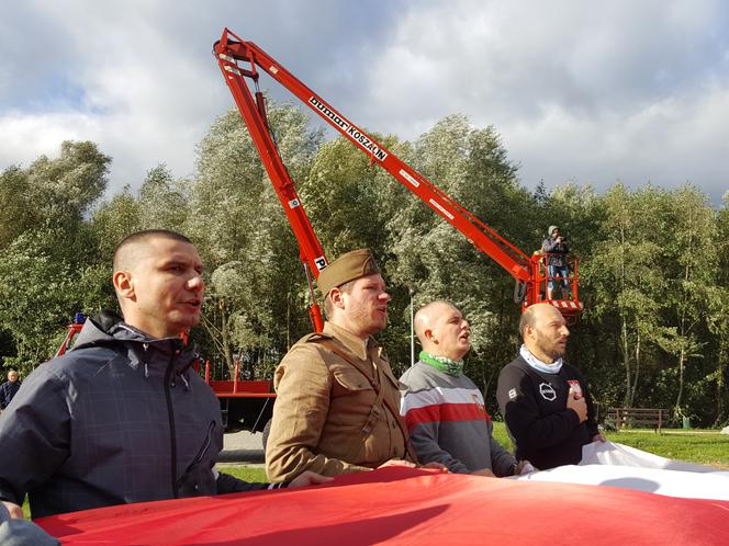 Inscenizacja Bitwy Warszawskiej w Gilowicach