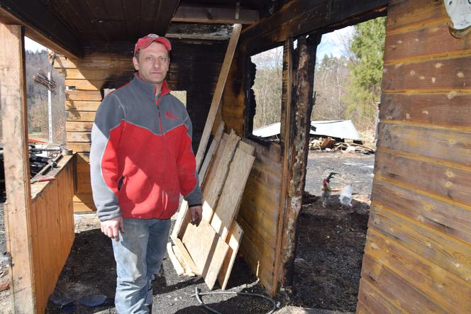 Zobaczyła płąnące piekło i straciła głos