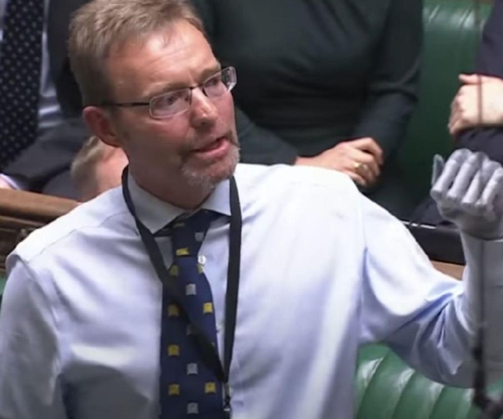 Brytyjski poseł Craig Mackinlay