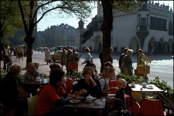 Kraków na fotografii wykonanej w latach 70/80 XX wieku
