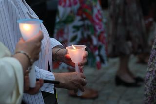 76. rocznica Cudu Lubelskiego. Procesja różańcowa w centrum Lublina