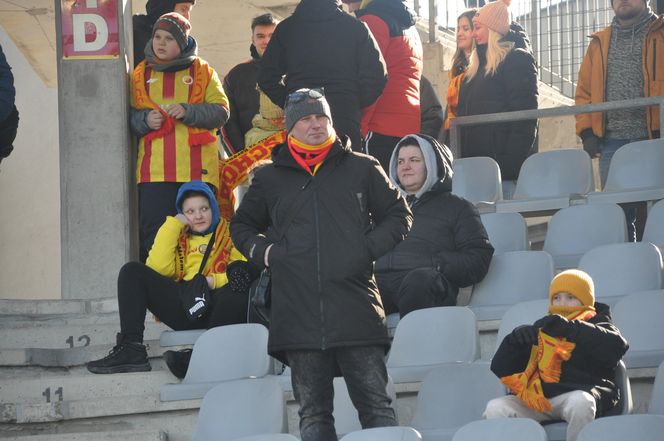 Korona Kielce - Motor Lublin. Kibice na Exbud Arenie