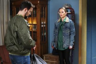 Barwy szczęścia odc. 2807. Renata (Anna Mrozowska), Marcin Kodur (Oskar Stoczyński)