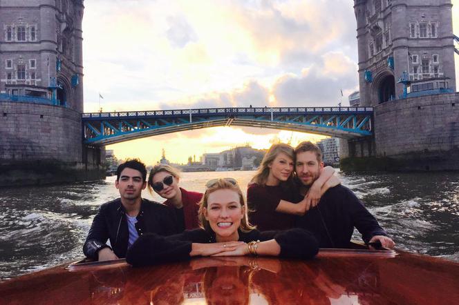 Taylor Swift i Calvin Harris w Londynie