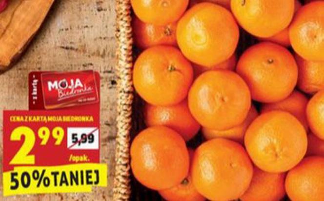 mandarynki 2,99 zł