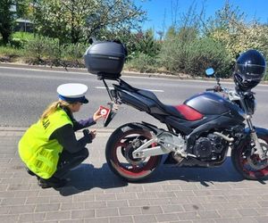 Policja kontra motocykliści