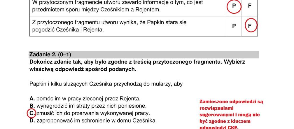 Egzamin ósmoklasisty 2022: polski. Zadania, arkusze CKE i odpowiedzi z języka polskiego