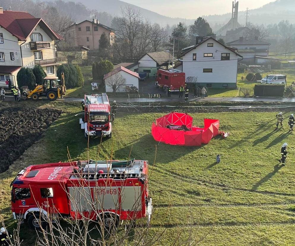 Tragedia w Ustroniu! Wybuch gazu rozsadził dom jednorodzinny