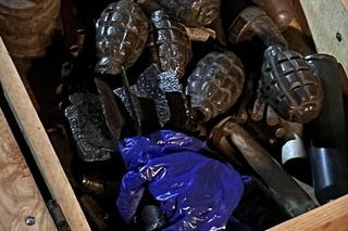 Arsenał z czasów II wojny światowej na terenie jednej z posesji na Pomorzu