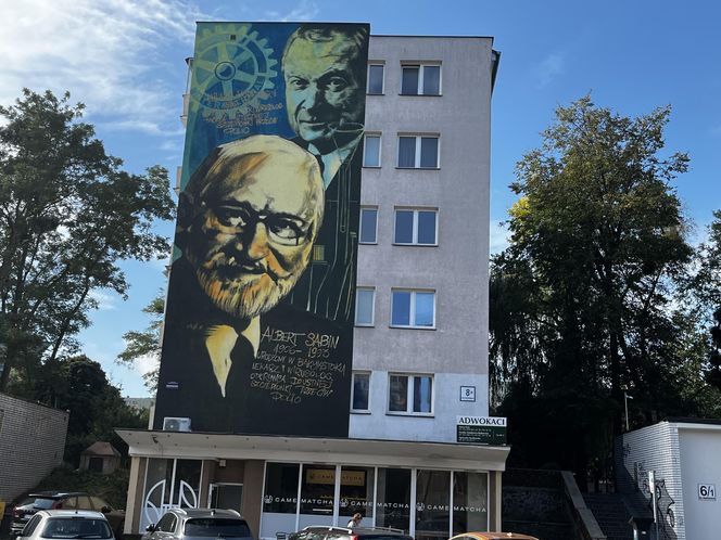 Nowy mural przy Marii Skłodowskiej-Curie 8 w Białymstoku