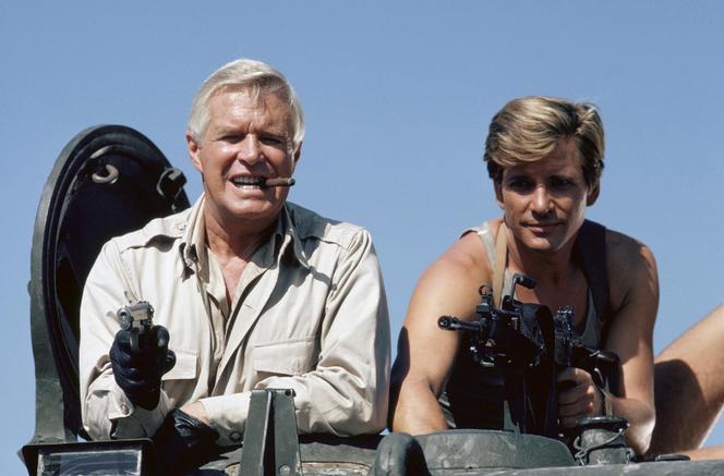 George Peppard i Dirk Benedict 