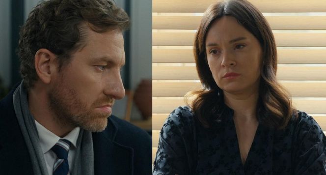 Barwy szczęścia, odcinek 3187. Szczepan (Robert Gulaczyk), Natalia (Maria Dejmek)