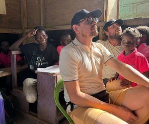 Łukasz Lis w Afryce