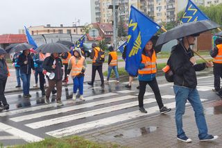 Strajk kolejarzy Bydgoszcz 28.07.25