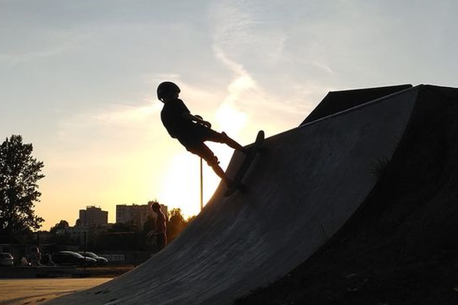 Zawody deskorolkowców - Skatepark Rusałka Lublin