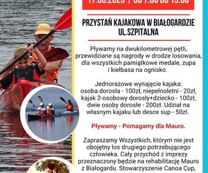 Charytatywny Maraton Kajakowy w Białogardzie