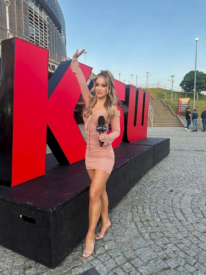 Piękna Kinga Kujawska wróciła do KSW