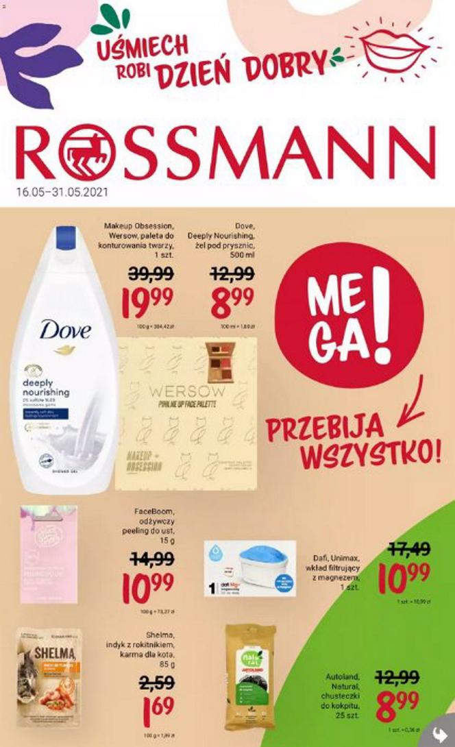 Rewelacyjne promocje w drogeriach Rossmann