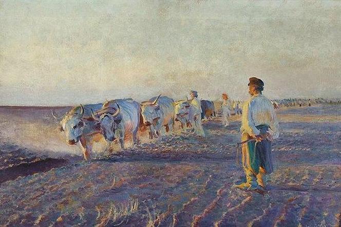 Leon Wyczółkowski, Orka na Ukrainie (1892)