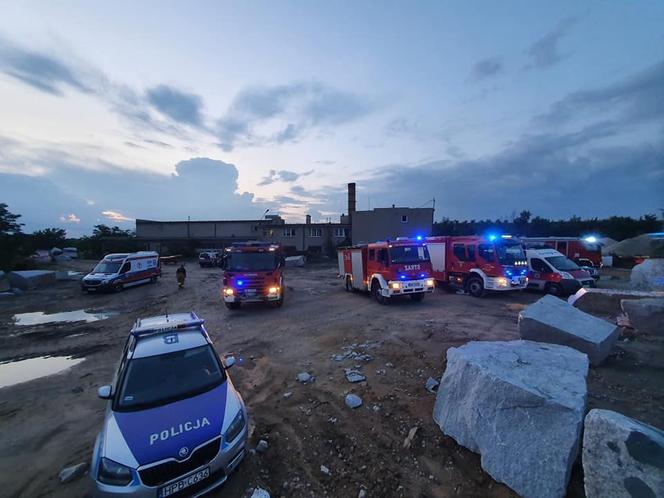 Tragedia w kamieniołomie Kantyna pod Sobótką   