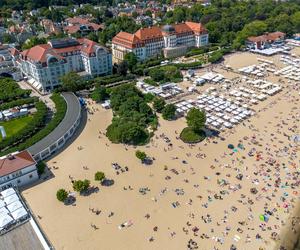 Plaża w Sopocie 