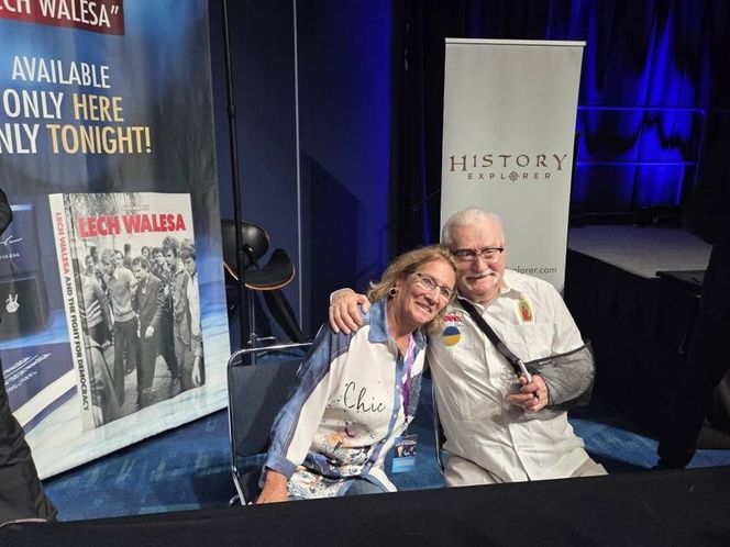 Wałęsa podbija Amerykę