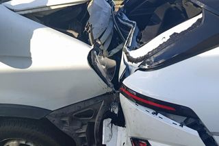 Zderzenie trzech aut na S2. Lądował śmigłowiec LPR