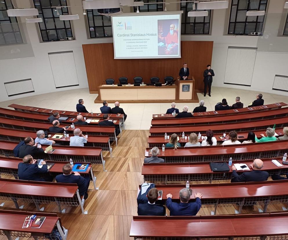 Kardynał Stanisław Hozjusz. Konferencja w Rzymie
