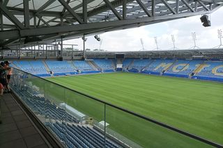 Trybuna prasowa, loża VIP-owska, szatnia piłkarzy. Zapraszamy na wycieczkę po Motor Lublin Arena
