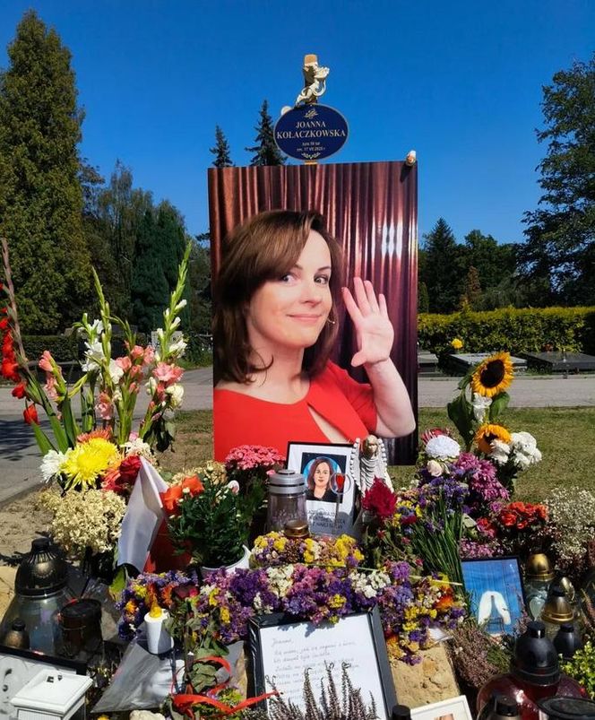 Joanna Kołaczkowska - grób