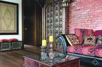 Orientalny salon w stylu indyjskim