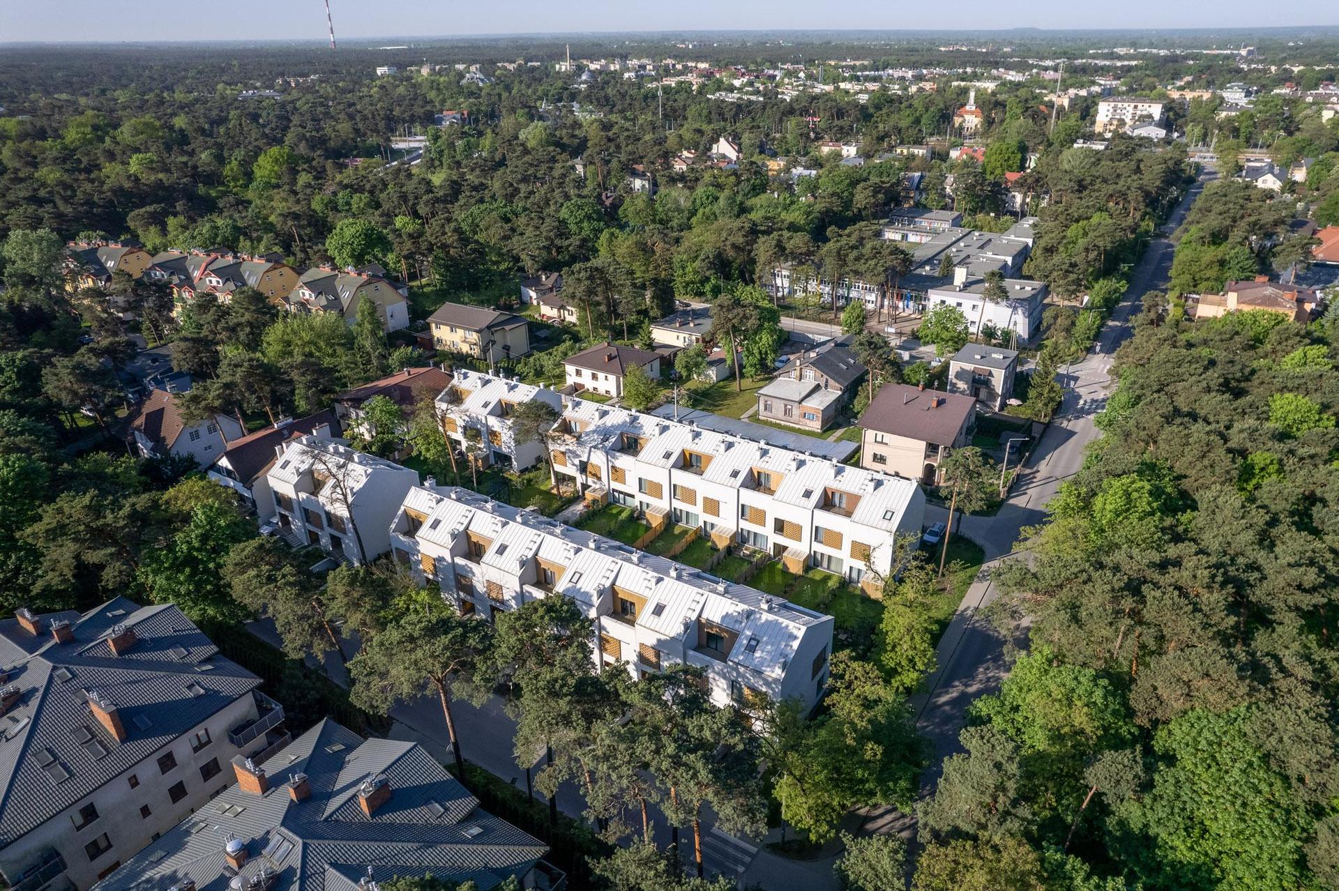 Osiedle Leśna w Otwocku, proj. 77 Studio architektury