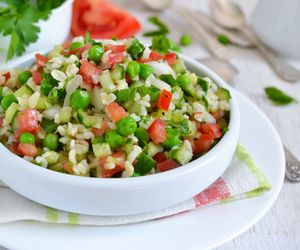Sałatka z kasza bulgur