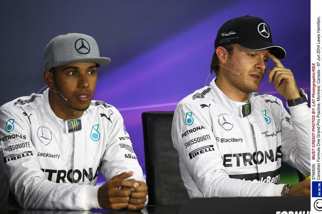 Lewis Hamilton i Nico Rosberg