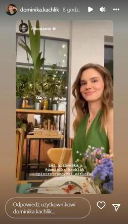 Bracia na planie. Dominika Kachlik (Zosia)