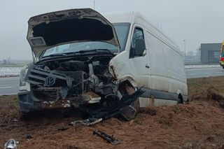 Kraksa pod Siedlcami! Zajechała drogę, bo się zagadała