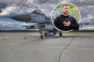 F-16 dla Ukrainy? Prezydent Wołodymyr Zełenski tworzy koalicję myśliwców