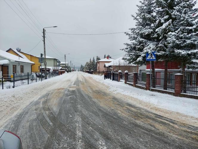 Starachowice zasypane śniegiem