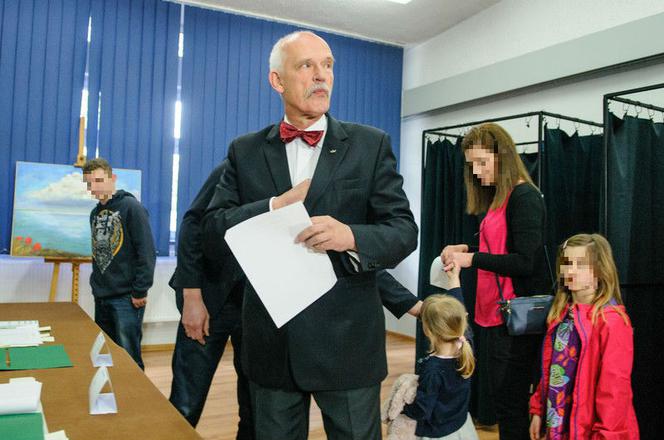 Korwin na wyborach