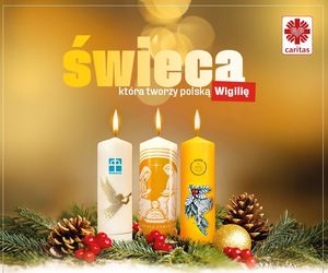 Świeca wigilijna, która niesie pomoc [AUDIO]