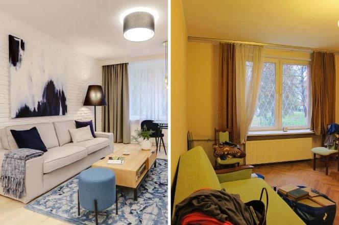 Metamorfoza mieszkania na warszawskiej Ochocie. Zdjęcia przed i po